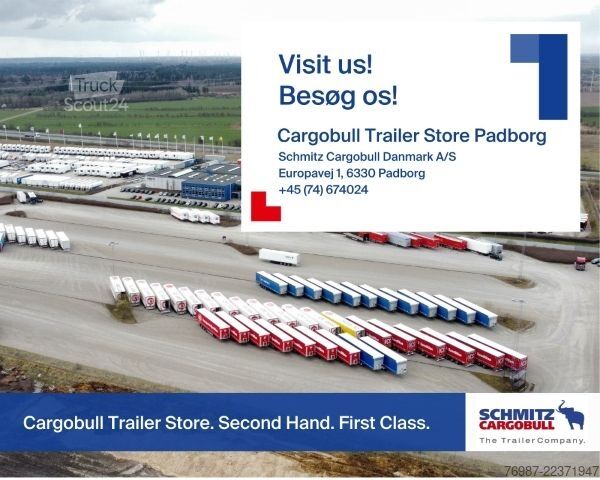 Nyitott ponyvás félpótkocsi  Curtainsider Standard