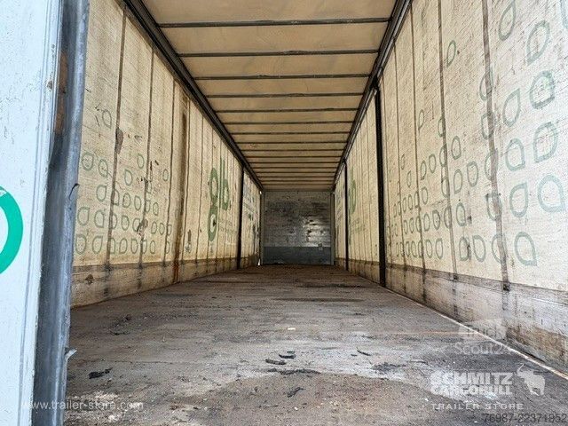 Nyitott ponyvás félpótkocsi  Curtainsider Standard