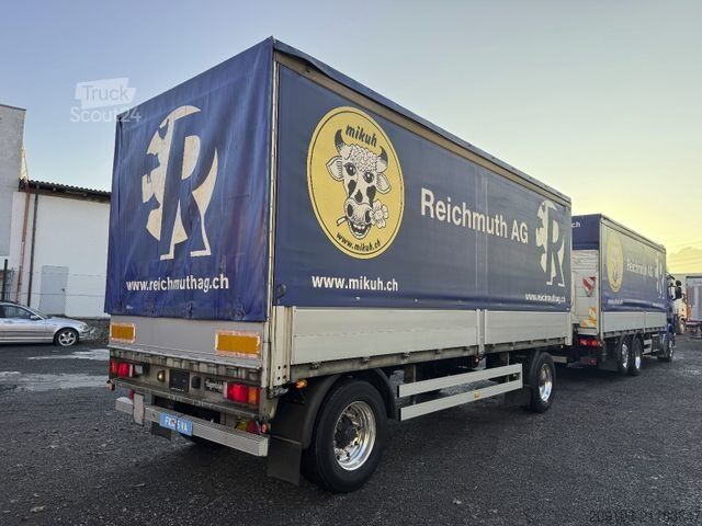 Відкритий причіп з тентом SCHWARZMÜLLER HUGENTOBLER UL-18 Alu Felgen Top Zustand