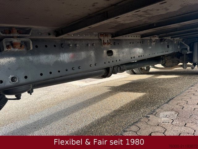 Camion jumbo MAN 12.220 TGL,7,75+7,75m=120m³,Anh. Wecon verzinkt!