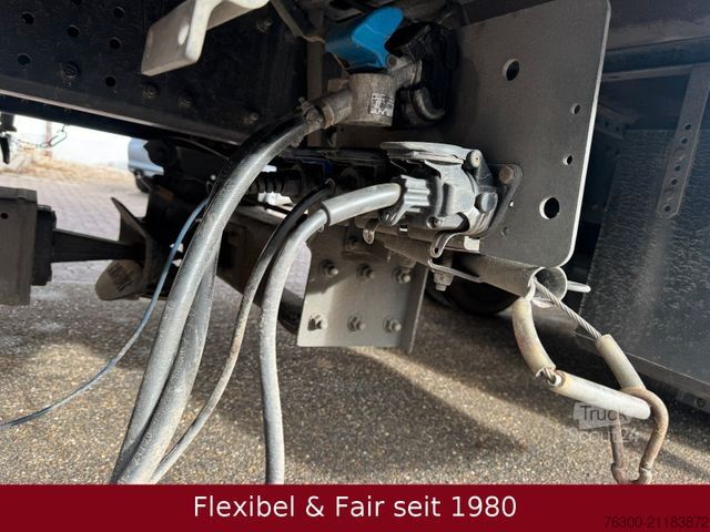 Camion jumbo MAN 12.220 TGL,7,75+7,75m=120m³,Anh. Wecon verzinkt!