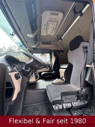 Camion jumbo MAN 12.220 TGL,7,75+7,75m=120m³,Anh. Wecon verzinkt!