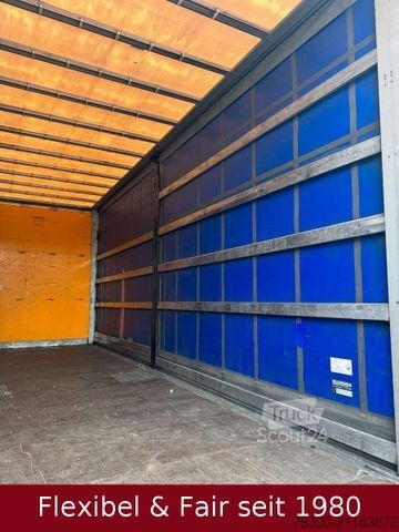 Camion jumbo MAN 12.220 TGL,7,75+7,75m=120m³,Anh. Wecon verzinkt!