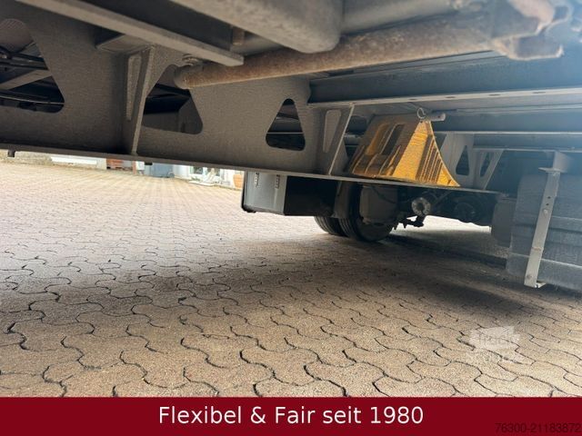 Camion jumbo MAN 12.220 TGL,7,75+7,75m=120m³,Anh. Wecon verzinkt!