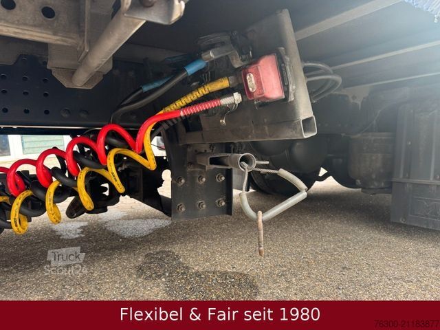 Camion jumbo MAN TGL 12.220,Hochdach 7,75+7,75m=120m³+H&W Anhänge