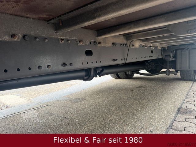 Camion jumbo MAN TGL 12.220,Hochdach 7,75+7,75m=120m³+H&W Anhänge