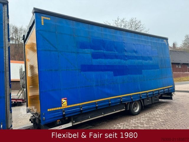 Camion jumbo MAN TGL 12.220,Hochdach 7,75+7,75m=120m³+H&W Anhänge