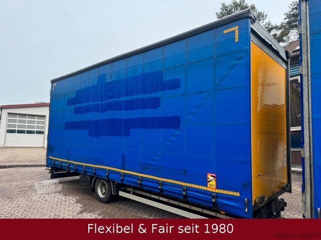 Camion jumbo MAN TGL 12.220,Hochdach 7,75+7,75m=120m³+H&W Anhänge