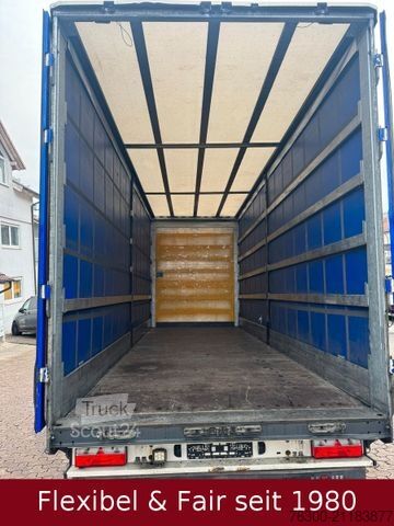 Camion jumbo MAN TGL 12.220,Hochdach 7,75+7,75m=120m³+H&W Anhänge