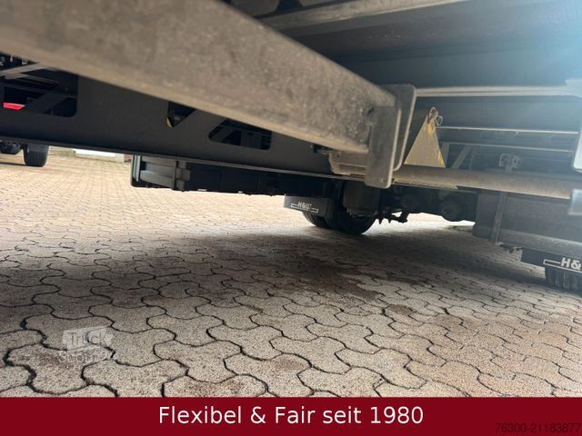 Camion jumbo MAN TGL 12.220,Hochdach 7,75+7,75m=120m³+H&W Anhänge