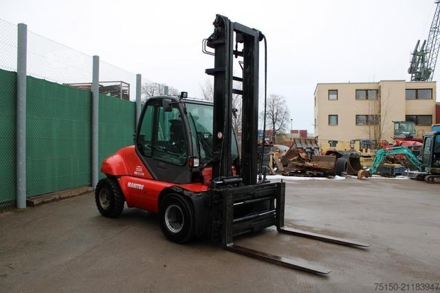 Első homlokrakodó targonca MANITOU MI 60 H - 6 to - Waage - Nr.: 556