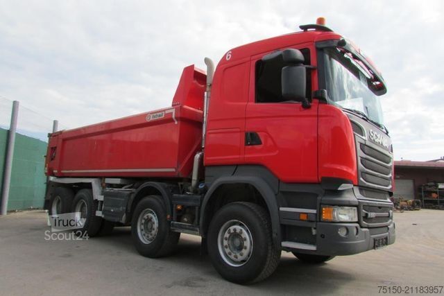 Savitvežis SCANIA R580 8x4 BODY HEAT Hydraulische Klappe Nr.: 118