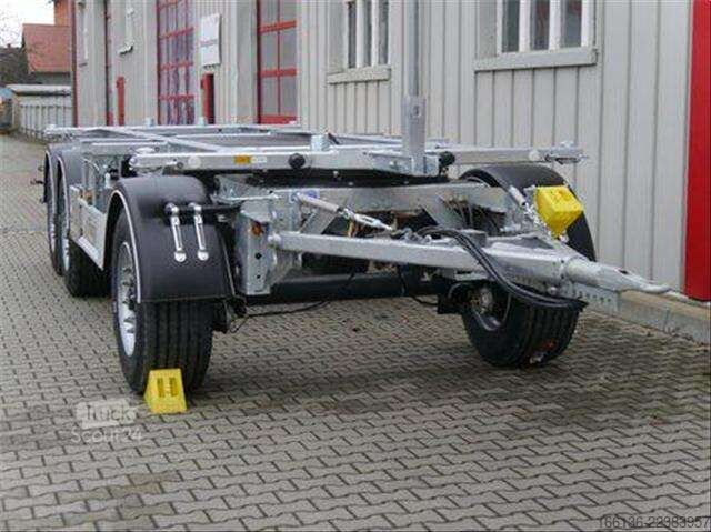 Châssis mixte Fliegl 3-Achs Wechselanhänger DWP 240 Standard