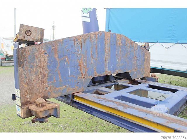 Basculator  semirmorchio ribaltabile 40portacontainer usato