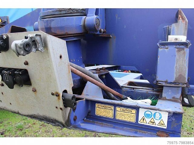 Basculator  semirmorchio ribaltabile 40portacontainer usato