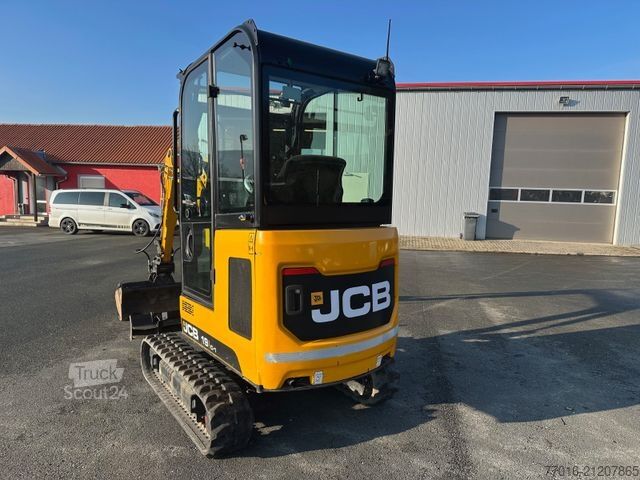 Miniekskavators JCB JCB H 19C-1, verstell Fahrwerk, 3 Löffel
