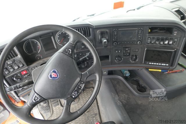 Kamion s kipom s pomičnim kontejnerom SCANIA G 490 6x2, Gerken GRK20/70D, Lenk-Lift, AHK, AC