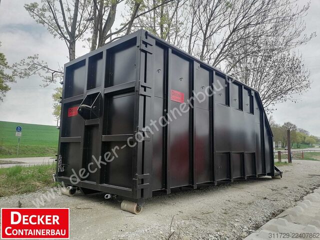 Krokcontainer Decker Containerbau Abrollbehälter 7m, mit Freiraum,für Kran