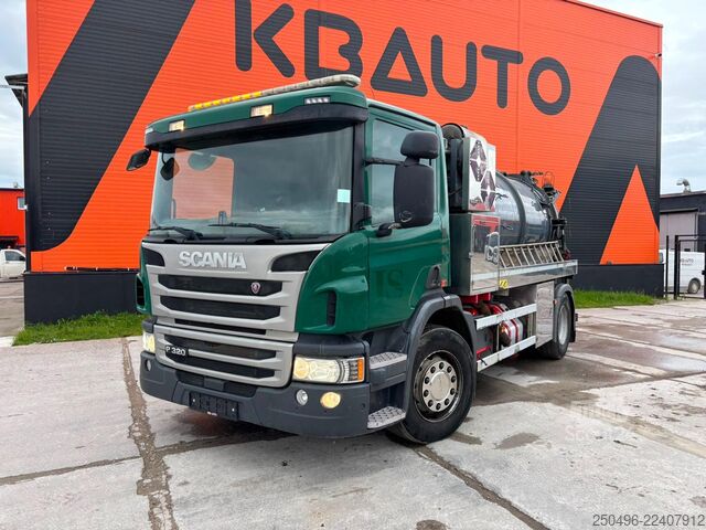  Scania P 320 4x2 Korp&Son tank 9500 l ( 8000+1500 l ) ...