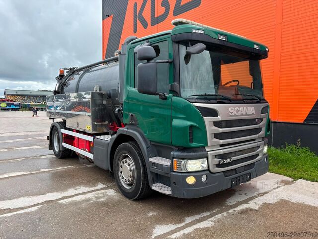  Scania P 320 4x2 Korp&Son tank 9500 l ( 8000+1500 l ) ...