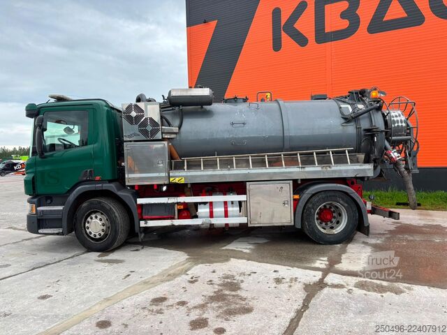  Scania P 320 4x2 Korp&Son tank 9500 l ( 8000+1500 l ) ...