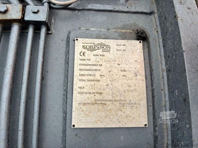  Scania P 320 4x2 Korp&Son tank 9500 l ( 8000+1500 l ) ...