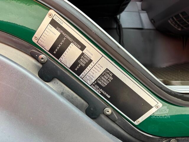Vakumlu kamyon Scania P 320 4x2 Korp&Son tank 9500 l ( 8000+1500 l ) ...