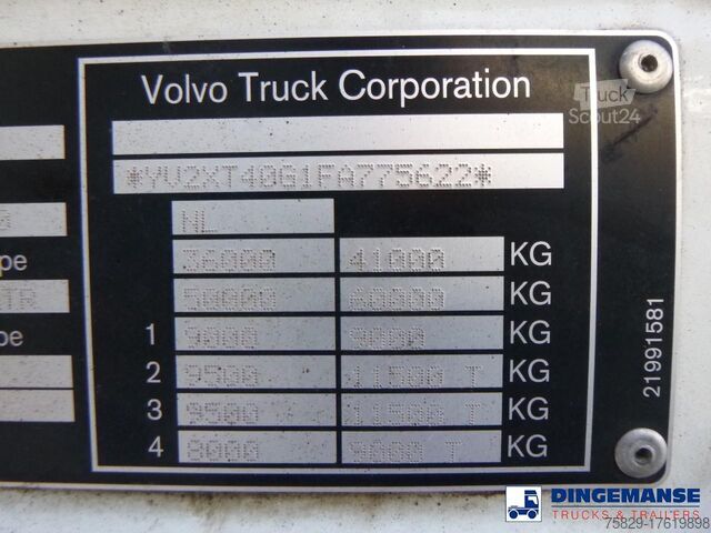Camión grúa Volvo FM 500 8x4 + HMF 5020 K6 + Jib FJ1000 K5