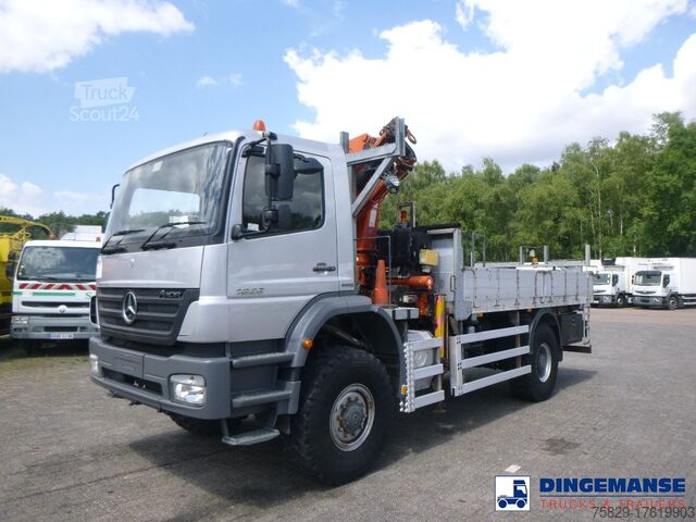 Camião-grua Mercedes Axor 1829 4x4 RHD + Atlas 85.2 A5L