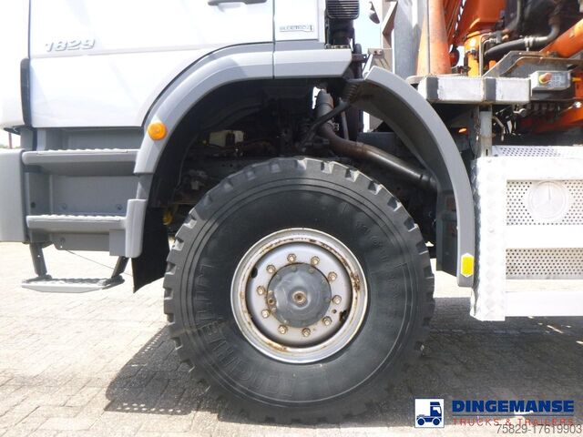 Camião-grua Mercedes Axor 1829 4x4 RHD + Atlas 85.2 A5L