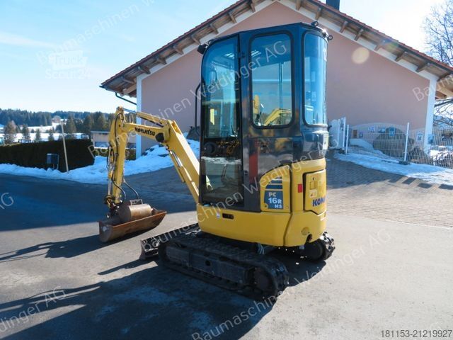 Mini excavator KOMATSU PC 16 R - 3HS