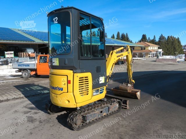 Mini excavator KOMATSU PC 16 R - 3HS