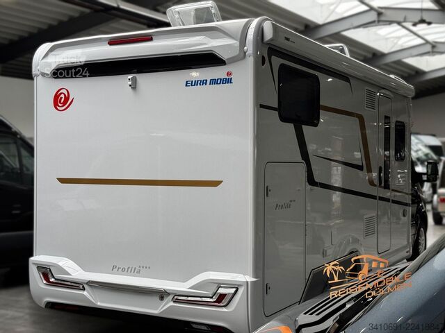 Half-integraal camper EURAMOBIL Profila T 726 EF Fahrassistent 4,5t. Lithium