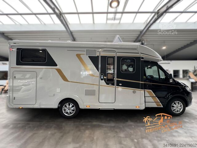 Halvintegrerad husbil EURAMOBIL Profila T 726 EF Comfort Hubstütze Lithium