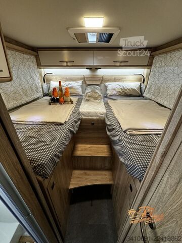 Halvintegrerad husbil EURAMOBIL Profila T 726 EF Comfort Hubstütze Lithium