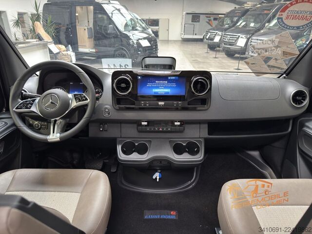 Halvintegrerad husbil EURAMOBIL Profila T 726 EF Comfort Hubstütze Lithium