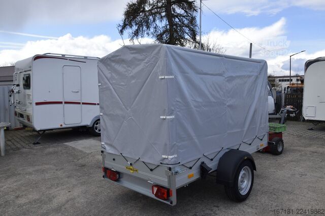 Remolque abierto con toldo HUMBAUR Startrailer H 132513 mit Plane und Spriegel