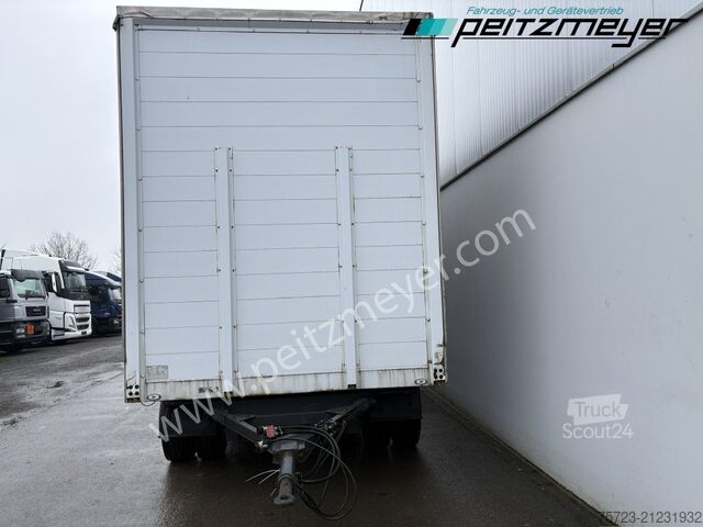 Open trailer with tarp  18 t. Drehschemel DSA 7525