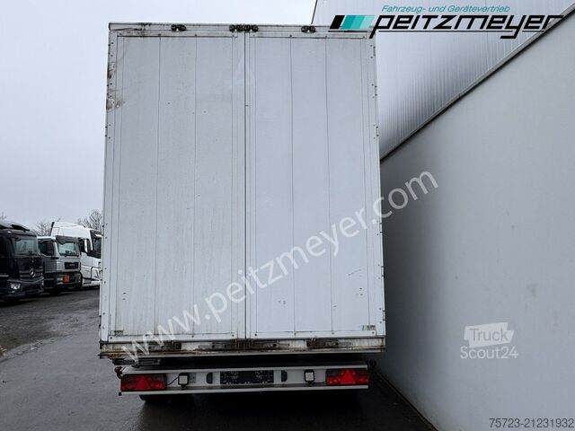 Open trailer with tarp 18 t. Drehschemel DSA 7525