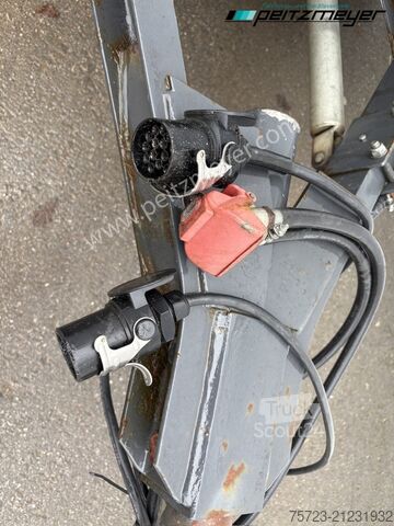 Open trailer with tarp  18 t. Drehschemel DSA 7525