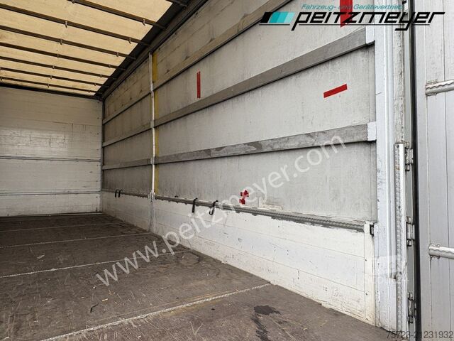 Open trailer with tarp  18 t. Drehschemel DSA 7525