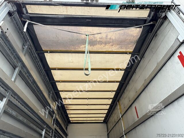 Open trailer with tarp  18 t. Drehschemel DSA 7525