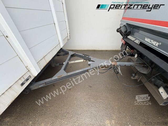 Open trailer with tarp  18 t. Drehschemel DSA 7525