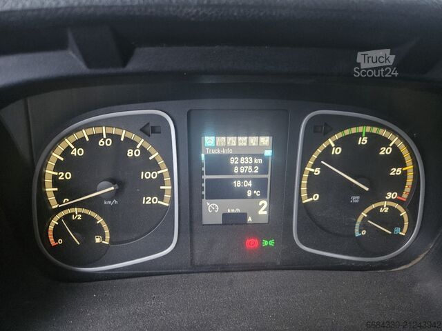 Billenő teherautó billenővel és Palfinger daruval Mercedes-Benz Atego 1223 mit Palfinger Kran PK 9002 EH