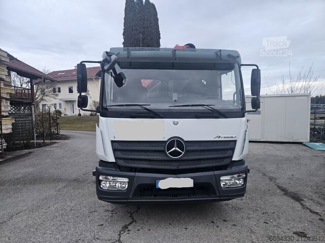 Billenő teherautó billenővel és Palfinger daruval Mercedes-Benz Atego 1223 mit Palfinger Kran PK 9002 EH