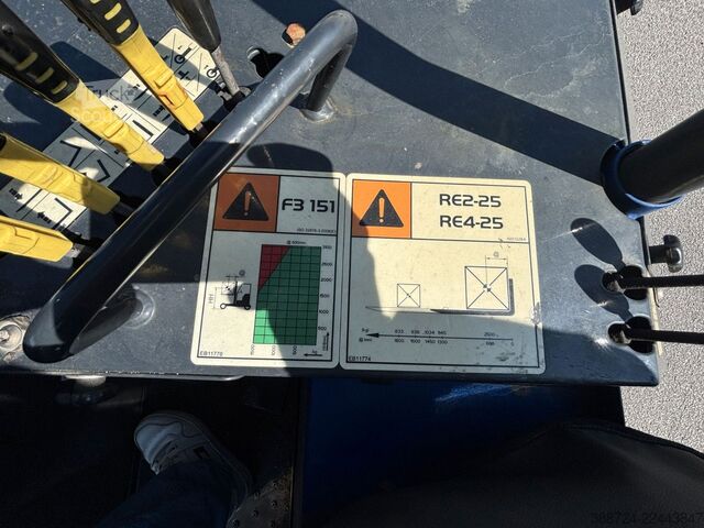 Manipulador telescópico PALFINGER F3 151 K5*Mitnahmestapler*Tragfähigkeit: 1500kg*