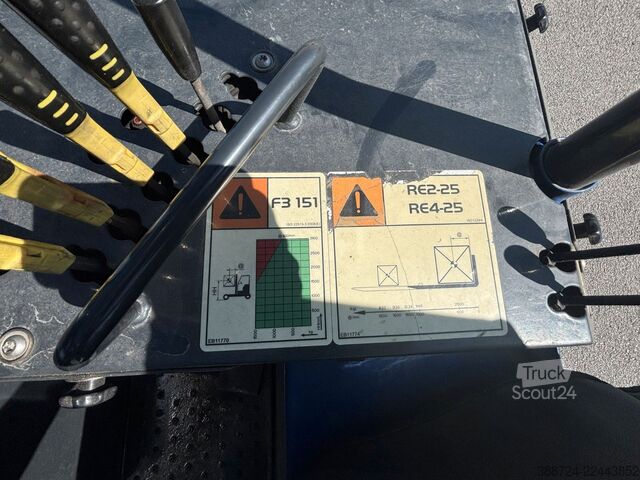 Manipulador telescópico PALFINGER F3 151 K5*Mitnahmestapler*Tragfähigkeit: 1500kg*