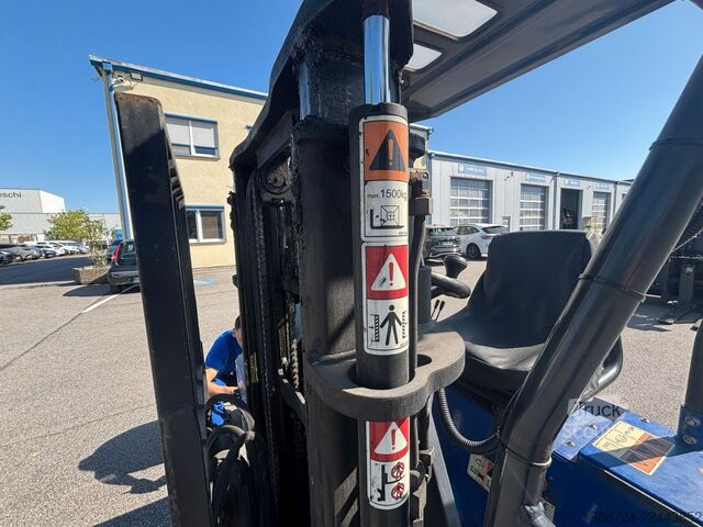 Manipulador telescópico PALFINGER F3 151 K5*Mitnahmestapler*Tragfähigkeit: 1500kg*