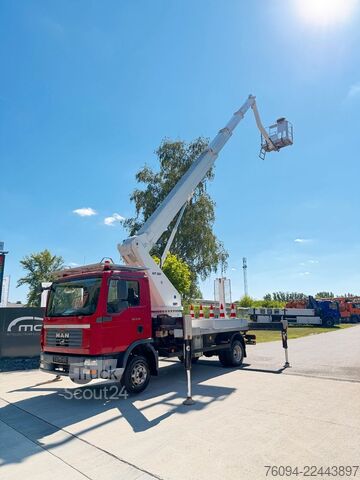 Работна платформа, монтирана на камион MAN TGM 8.180 Hubsteiger WUMAG WT300 30m
