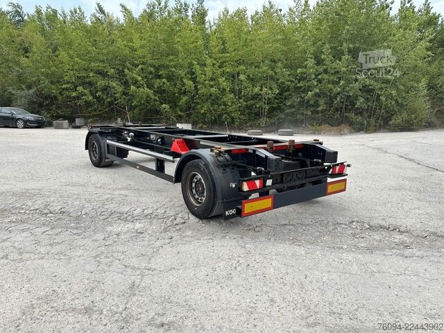 Ремарке със сменяемо шаси KÖGEL AW18-19.5 BDF SAF Container Anhänger
